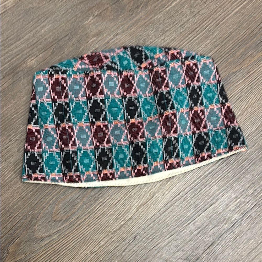 Geometric Patterned Skirt - Multicolor